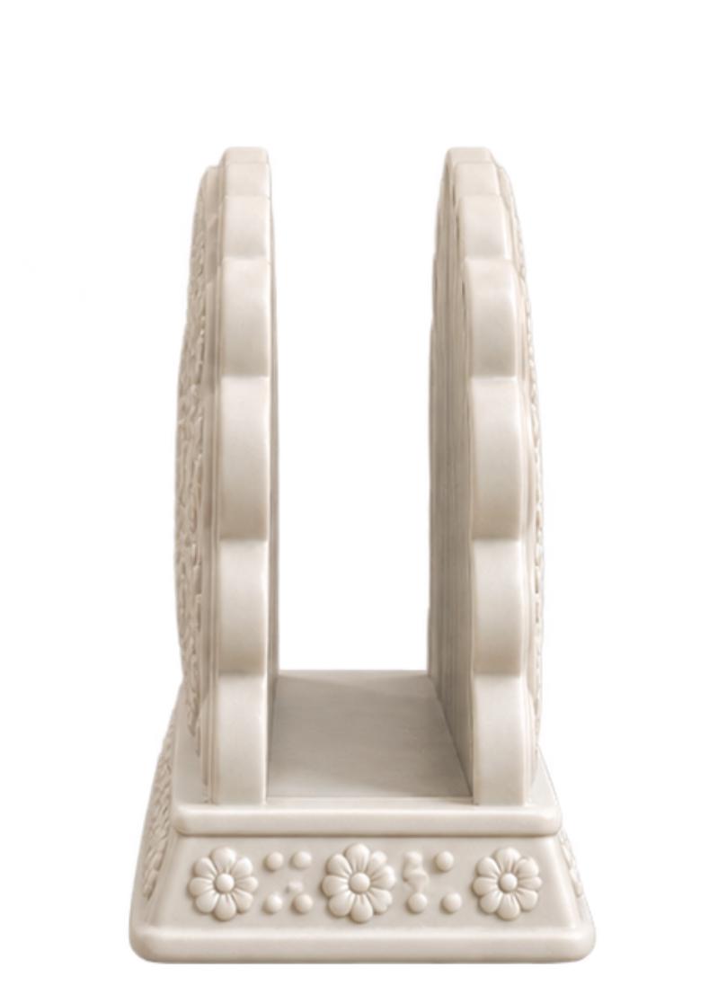 Ornate Sugar Skull Napkin Holder, Sculptural Day of the Dead Table Accent, 3D Printed Dia de los Muertos Decor