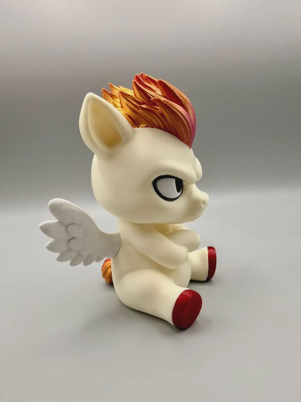 Judgmental Pegasus Figurine, A Majestic Winged Horse Who Is Deeply Unimpressed by Your Mortal Nonsense