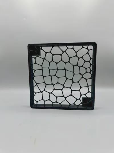 3D Printed PETG Aquarium Moss Wall, Honeycomb Holder for Aquascaping, Shrimp Nano Tank Background