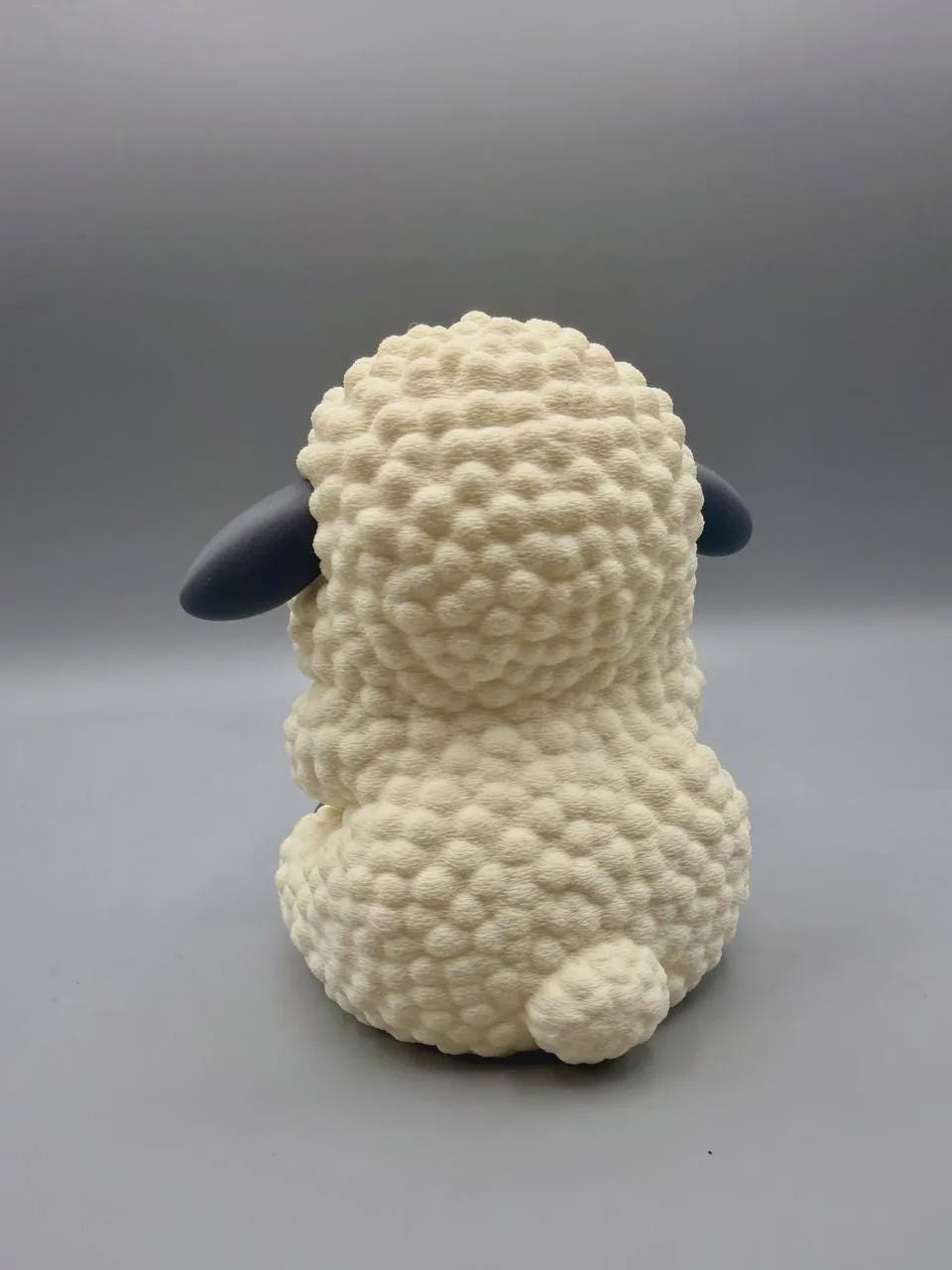 Grumpy Sheep Figurine, Fluffy Ball of Rage Who Is Absolutely Done With Ewe