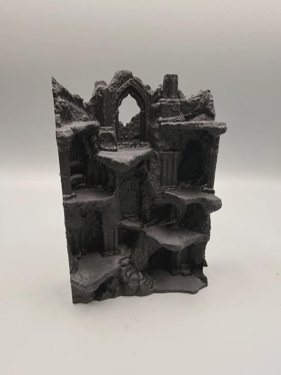 Ruinspire 3D Printed Ancient Ruin Terrarium Background, Caves Ledges Vivarium Decor Wall