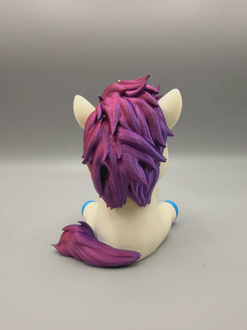 Grumpy Unicorn Figurine, Crossed-Arms Unicorn Who Ran Out of Magic For Your Nonsense