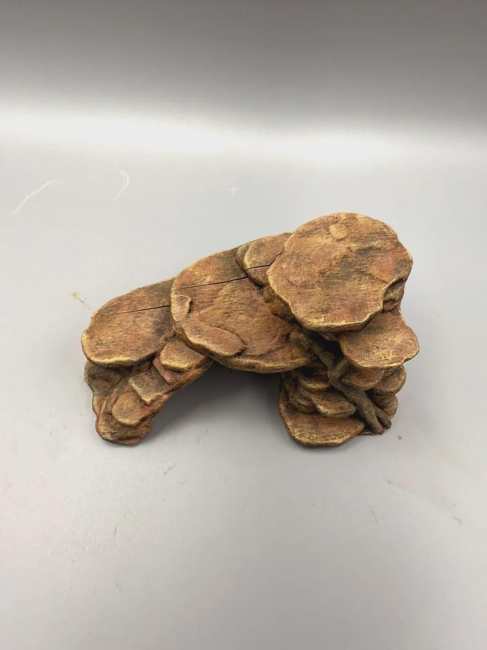 Sandstone Cave Hide Terrarium Decor, 3D Printed Desert Rock Hideout for Bearded Dragon Gecko Tarantula, PLA Dry / PETG Humid Vivarium
