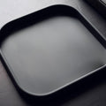 Square Business Catch-All Tray, Modern 3D Printed Key & Phone Tray, Minimalist Entryway Organizer, Desk Valet Tray for Home or Office