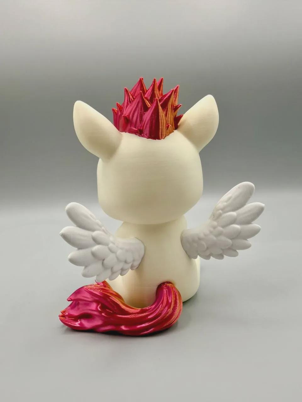 Judgmental Pegasus Figurine, A Majestic Winged Horse Who Is Deeply Unimpressed by Your Mortal Nonsense