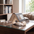 Wavy Book Stand 3D Printed Cantilever Book Holder for Readers & Cookbooks