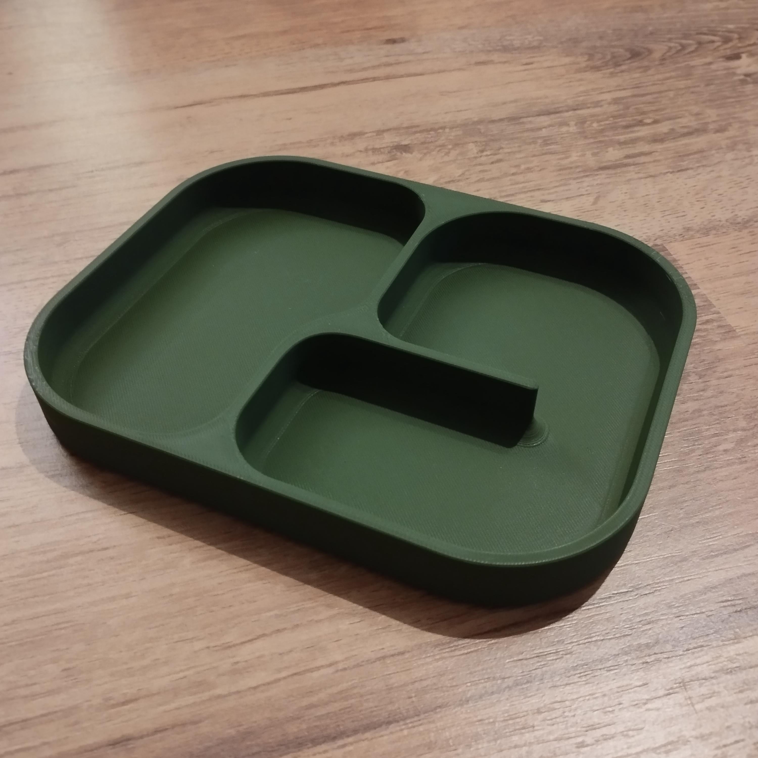 Catch-All Valet Tray Gift, 3D Printed Key & Coin Organizer, Housewarming or Coworker Gift for a Tidier Entryway