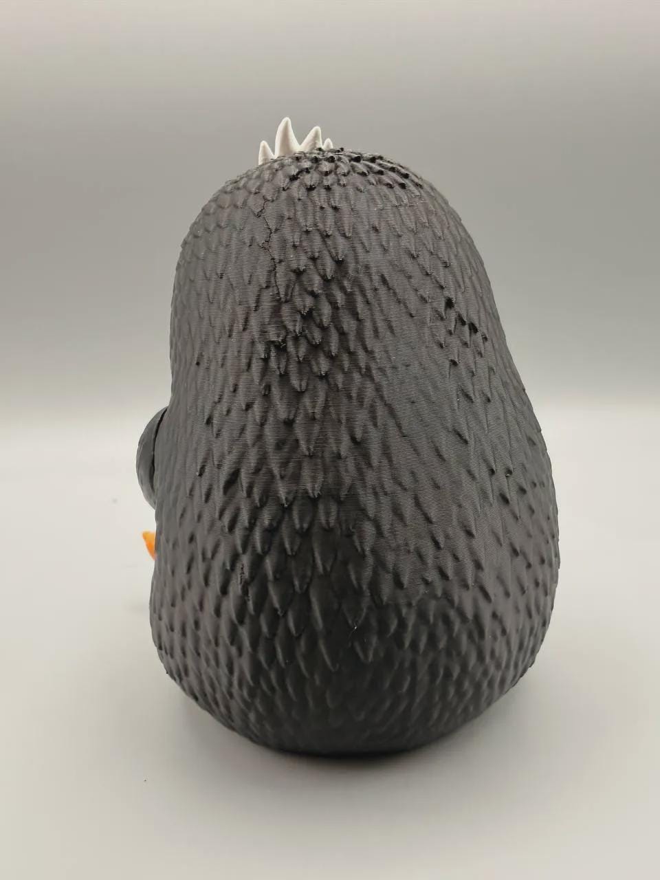 Grumpy Penguin Figurine, Funny 3D Printed Desk Decor, Judgmental Waddle Collectible Gift