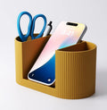 Desk Organizer with Phone Stand | 3D Printed Office Organizer | Pen Holder & Desk Caddy | Work From Home Gift