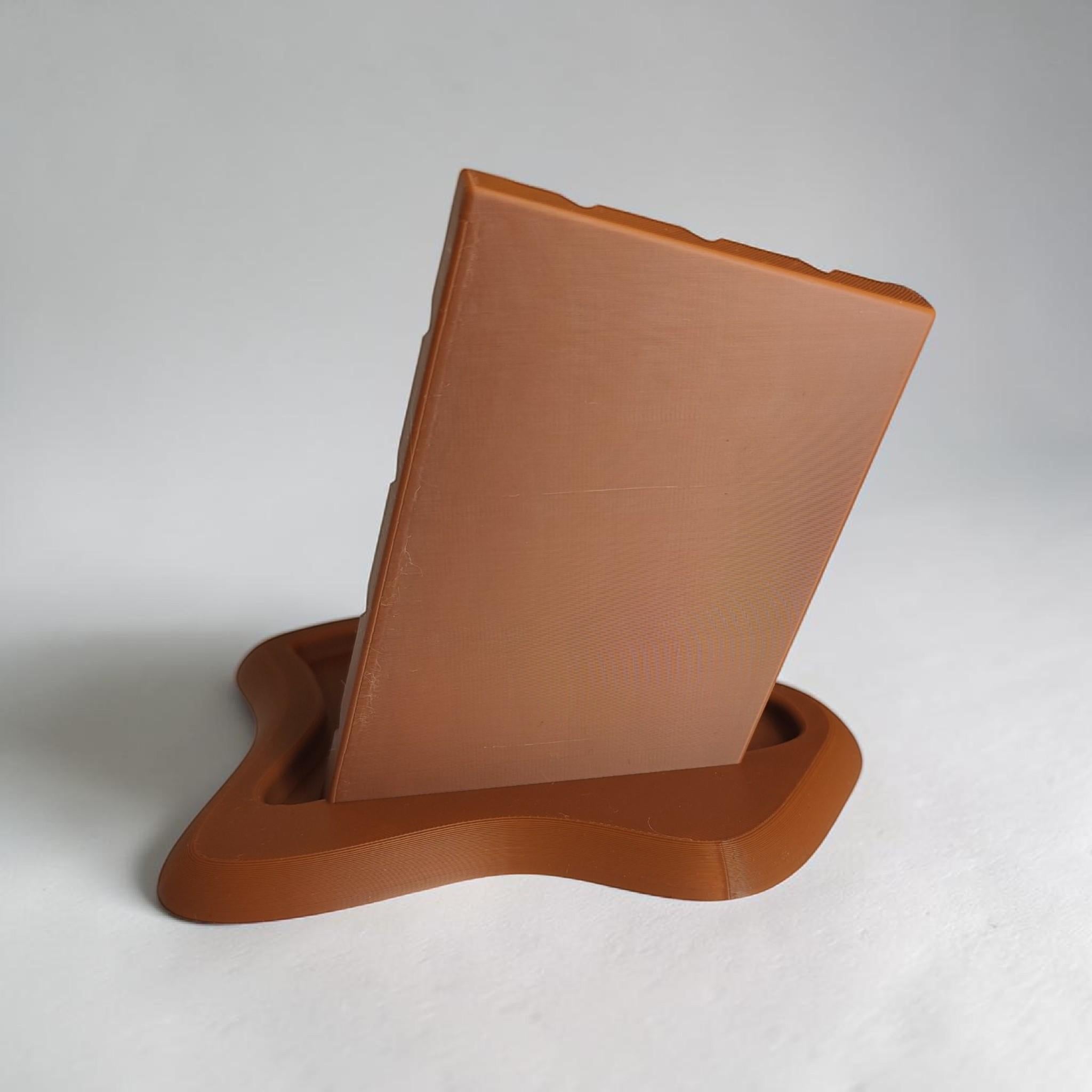 Melting Chocolate Phone Holder and Key Tray | 3D Printed | Funny Desk Organizer